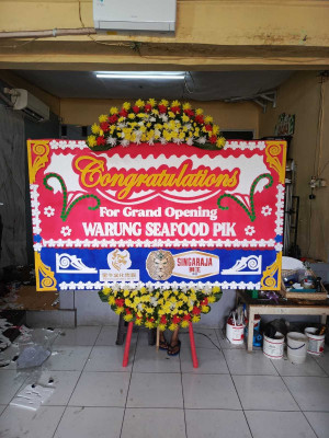 Papan Bunga Radiant Center Ciputat